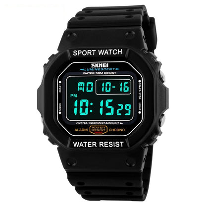 Skmei Factory Direct Sales New Waterproof Fashion Men's Sports Electronic Watch