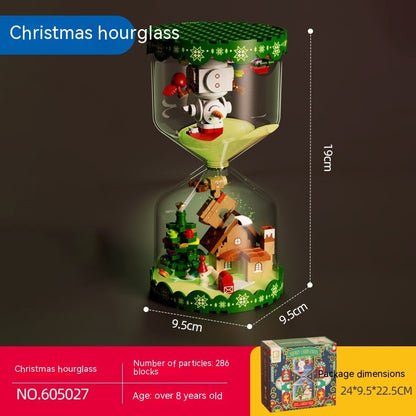 Christmas Hourglass Children Educational Assembly Toys