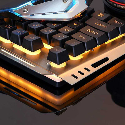 Wired gaming keyboard for notebook desktop