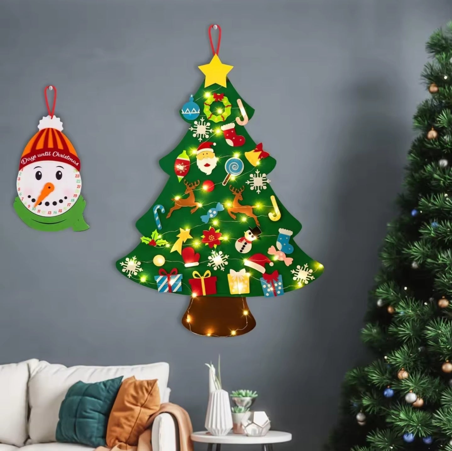 🎄🎁DIY Felt Christmas Tree Set