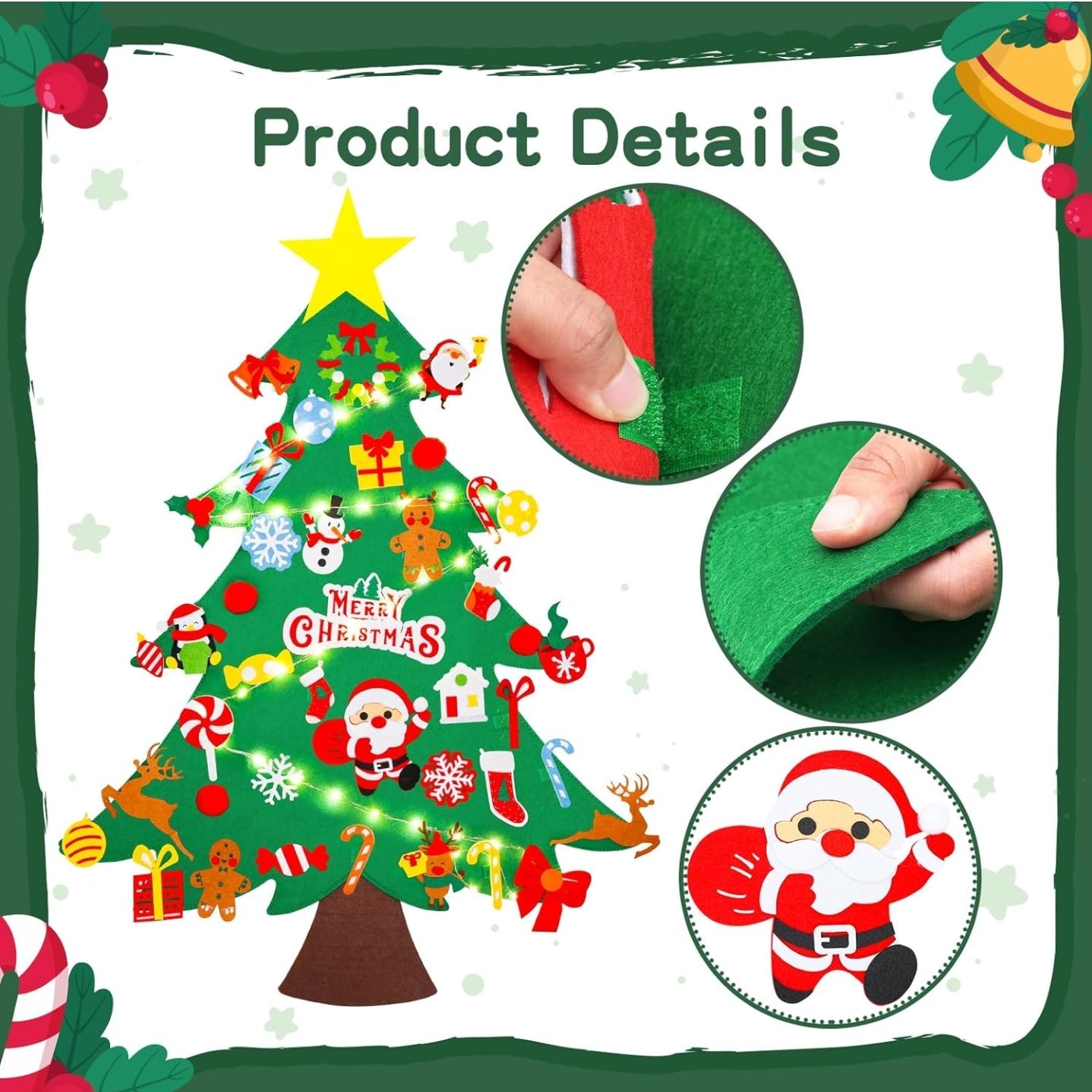 🎄🎁DIY Felt Christmas Tree Set