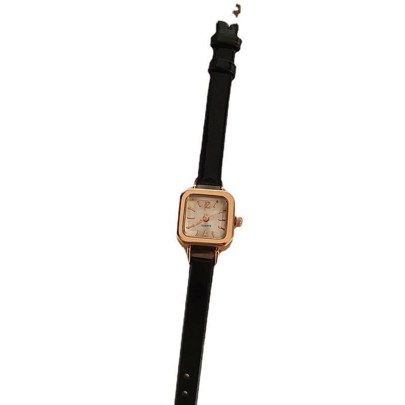 Fashion Simple Ins Style Small Square Watch Schoolgirls' Temperament