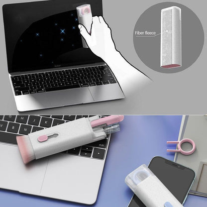 Multifunctional Bluetooth Headset Cleaning Pen Set Keyboard Cleaner Cleaning Tools Cleaner Keycap Puller Kit